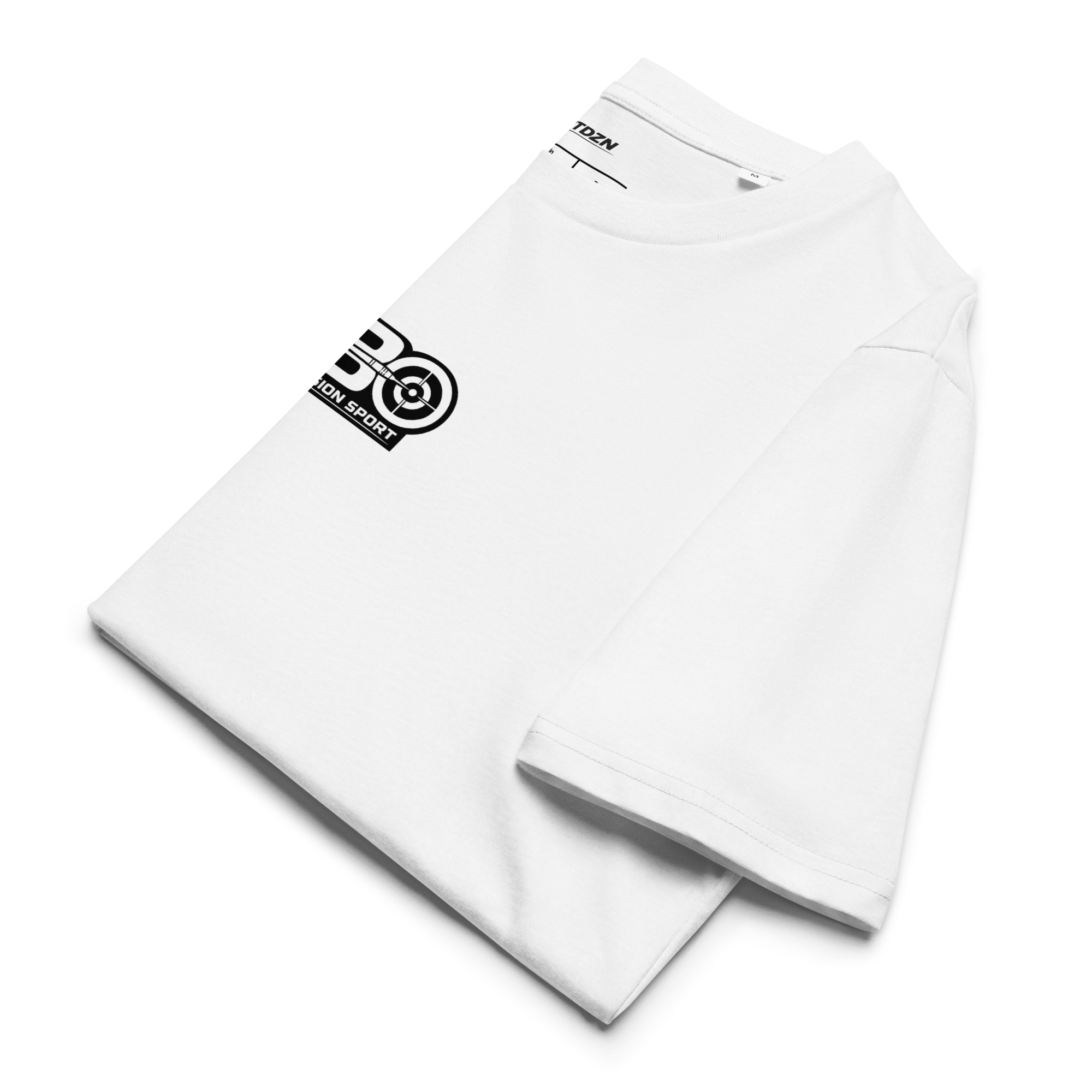 WTDZN – Precision Sport 180 | Minimalist Dart Streetwear Design |  Bio-Baumwolle